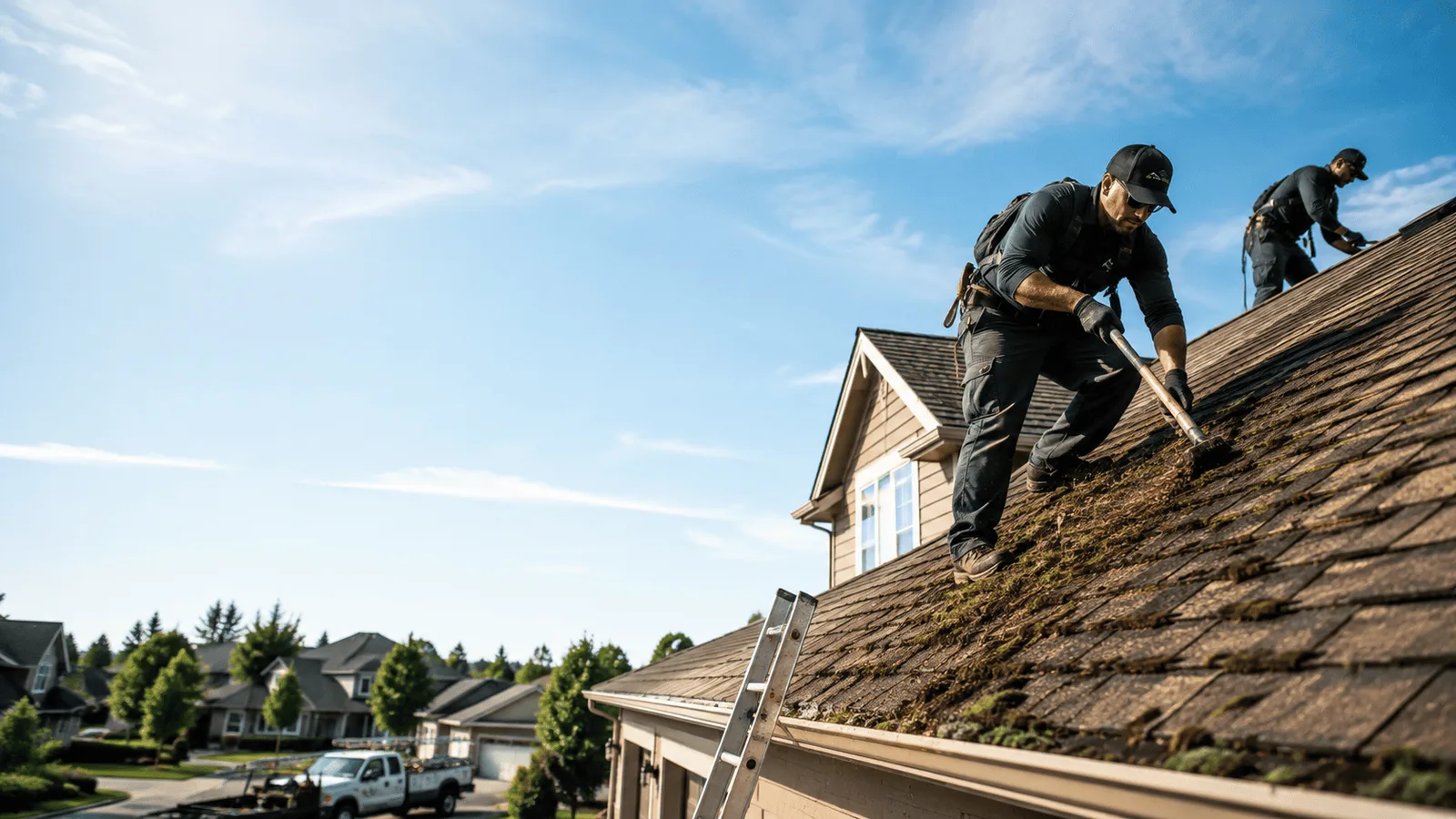 Roof Moss Removal in Jamesville, NC near me